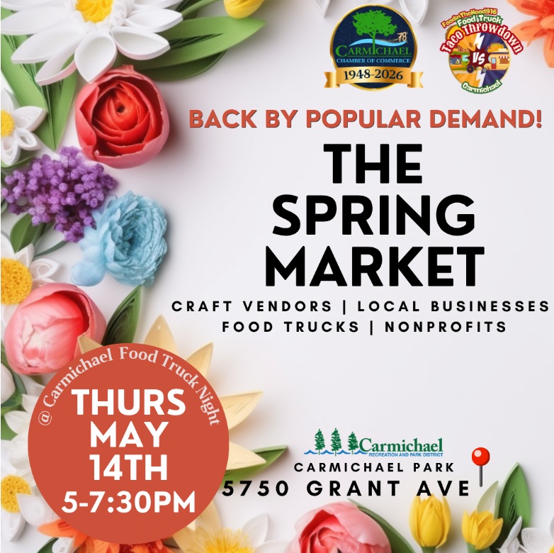 Carmichael Spring Market (May 2026)